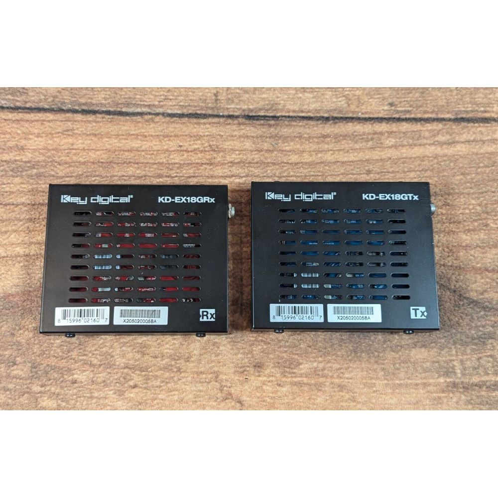 Key Digital HDMI Extender Booster Amplifier | KD-EX18GTx &‎ KD-EX18GRx